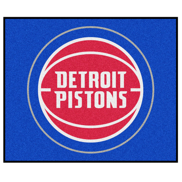 Pistons Tailgater Mat in Blue - Front View