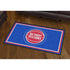 Pistons 3x5 Rug in Blue - Front View