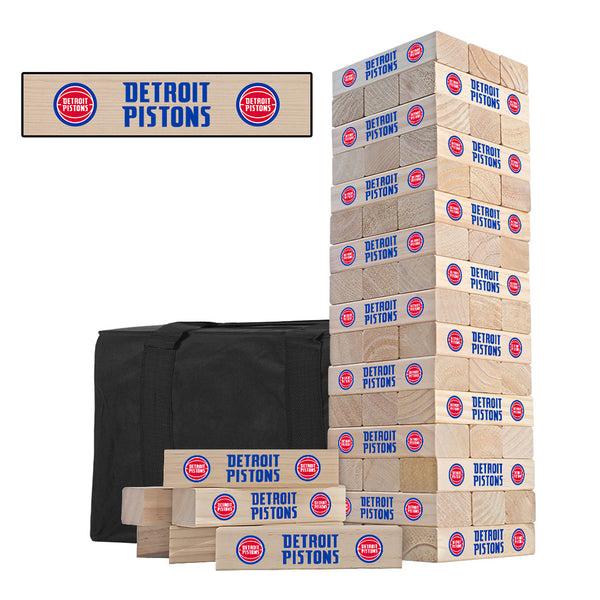 Detroit Pistons Gameday Tower in Brown - Front View