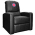 Dream Seat Stealth Recliner with Detroit Pistons Logo in Black - Front View