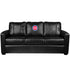 Dream Seat Silver Sofa Detroit Pistons Logo in Black - Front View