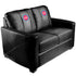 Dream Seat Silver Club Chair Detroit Pistons Logo in Black - Front View