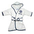 Detroit Pistons 313 Personalized Infant Robe in White - Front View