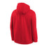 Youth Nike Remix Pistons Pullover Hooded Sweatshirt in Red - Back View