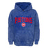 Youth Detroit Pistons Back to Back Hood in Blue - Front View