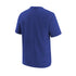 Youth Nike Pistons Remix Logo T-Shirt in Blue - Back View