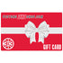 Pistons Gift Card in Red and White - Front View