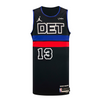 Detroit Pistons James Wiseman Jordan Brand Statement 22-23 Swingman Jersey front